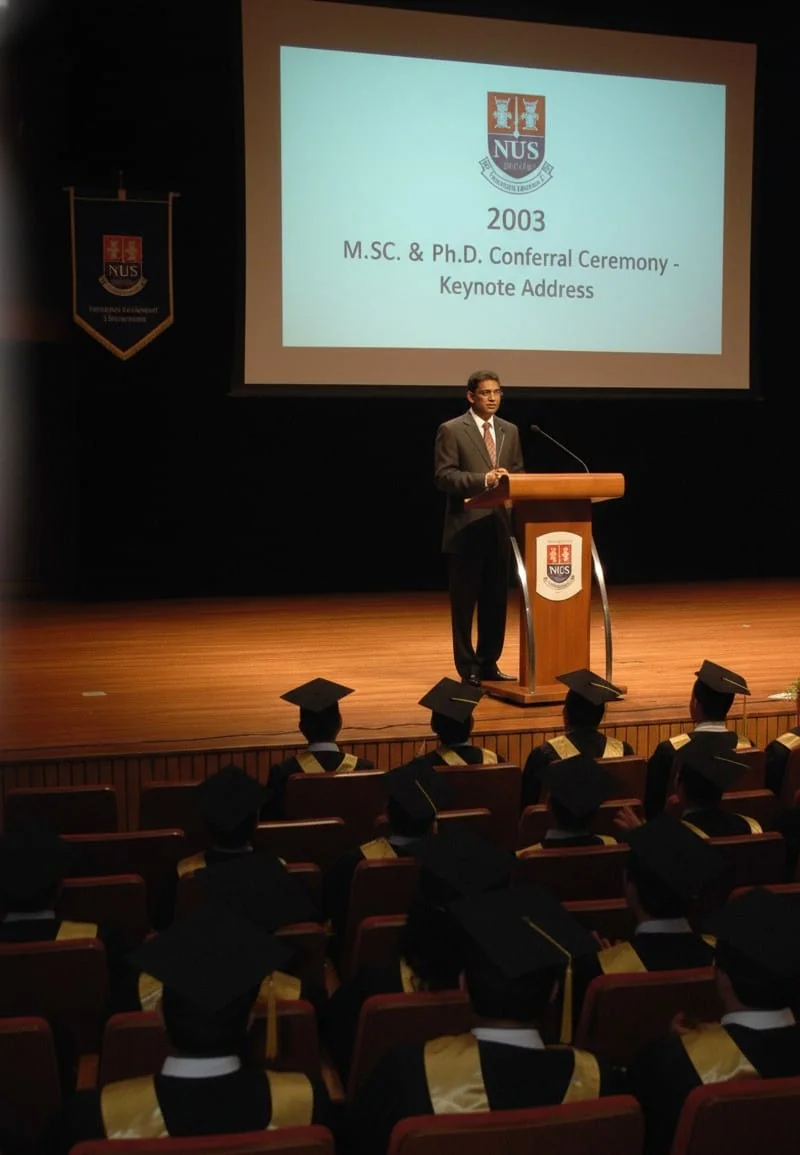 NUS Conferral Ceremony, 2003